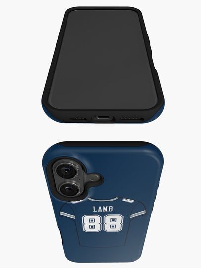 CeeDee Lamb Away Jersey iPhone Case