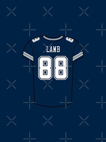 CeeDee Lamb Away Jersey iPhone Case