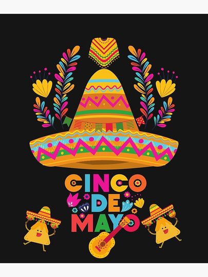 Fiesta Squad Cinco De Mayo Poster
