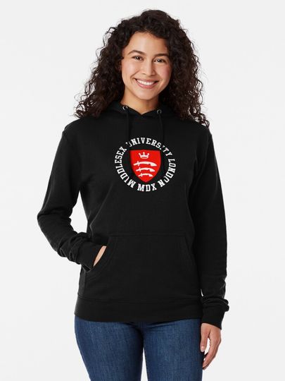 Middlesex University London England UK Lightweight Hoodie