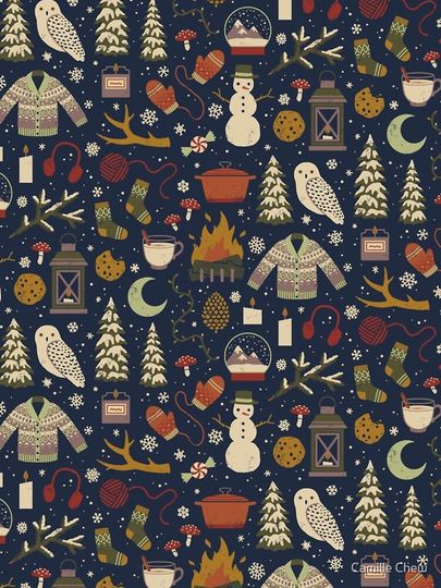 Winter Nights iPhone Case