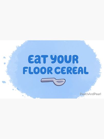 BlueyDad Floor Cereal Cap