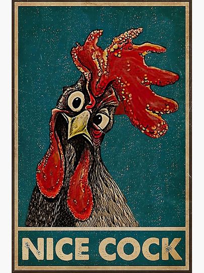 The Rooster Premium Matte Vertical Poster