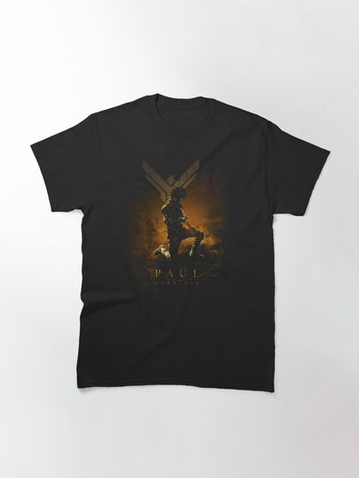 Dune Paul Atreides Kneeling Grunge Poster Classic T-Shirt