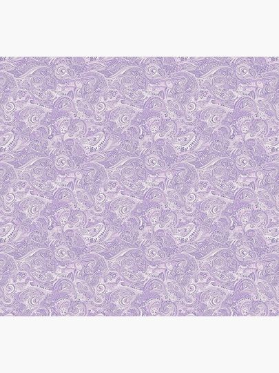 Lavender Paisley Pattern Socks