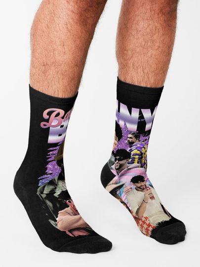 Bad bunny Socks, Cute & Cozy Gift for Unisex, Trending Fashion Gifts