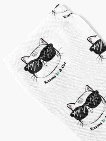 Taylor Karma Is A Cat Socks, Gifts for Fan