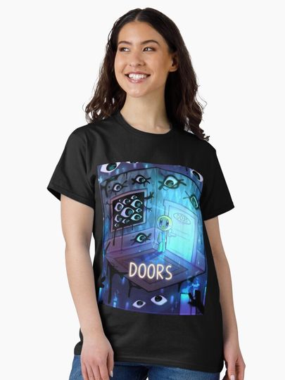 Doors Roblox Doors  Classic T-Shirt, Gift for Fan