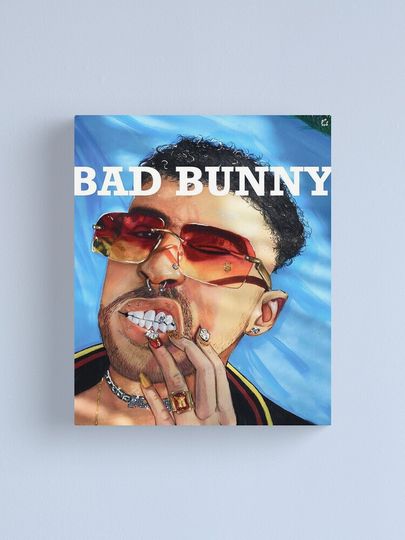 Bad bunny Canvas Print