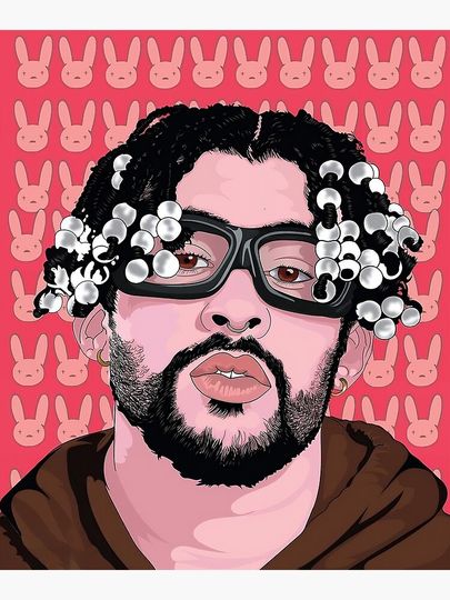 Bad bunny Canvas Print