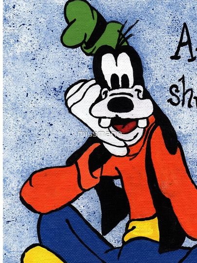 Goofy Painting iPhone Case