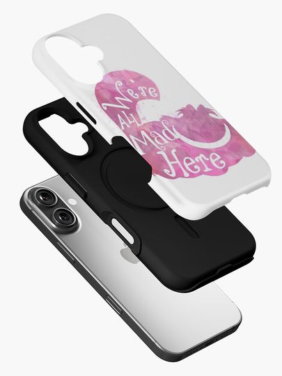 We're All Mad Here iPhone Case