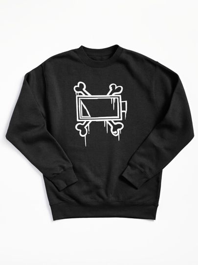 Uzi Doorman Bone Batttery    Pullover Sweatshirt