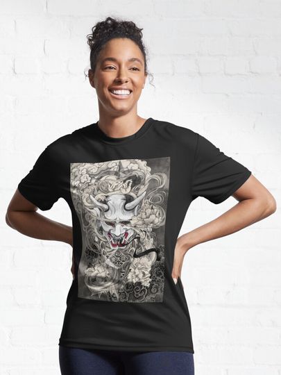 Oni Samurai Ronin Active T-Shirt