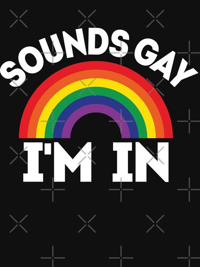 Sounds Gay I'm In Pullover Hoodie, LGBT Pride Hoodie