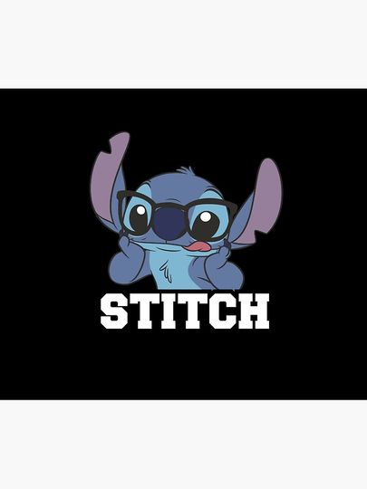 Stitch Angels Watercolor Throw Blanket – Colorful Cozy Plush