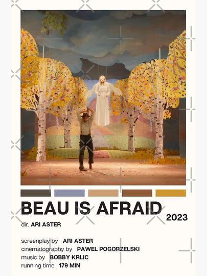 Beau is Afraid Movie Poster Premium Matte Vertical Poster