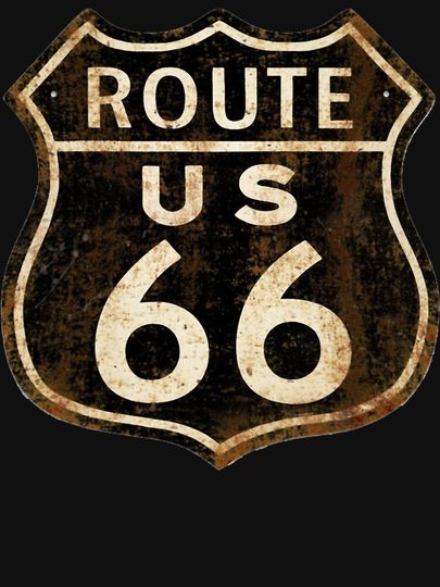 Vintage Route 66 Classic T-Shirt
