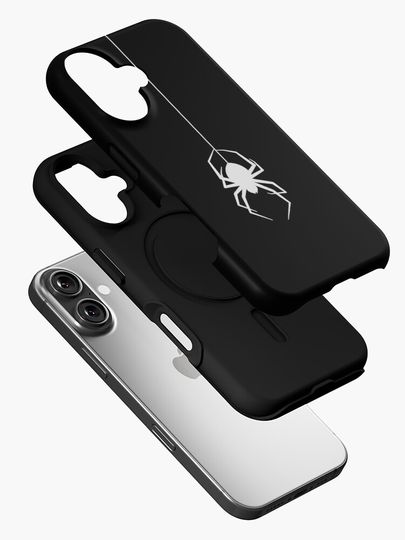 Spider Venom White iPhone Case
