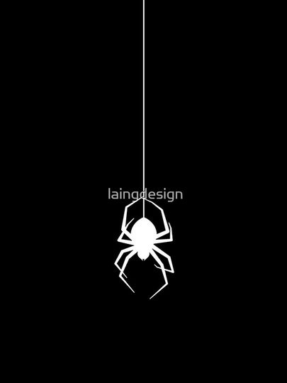 Spider Venom White iPhone Case