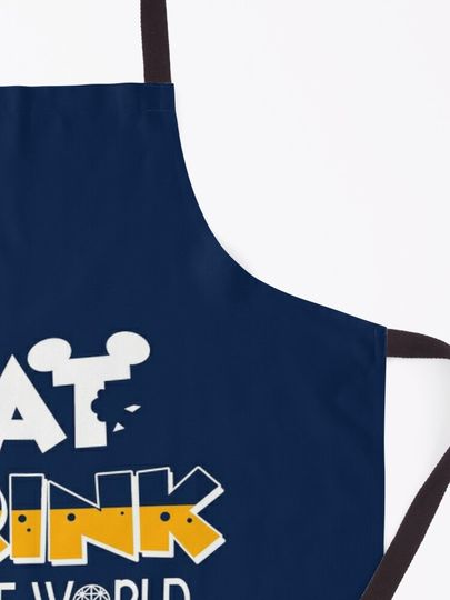 Eat Drink See the World Apron