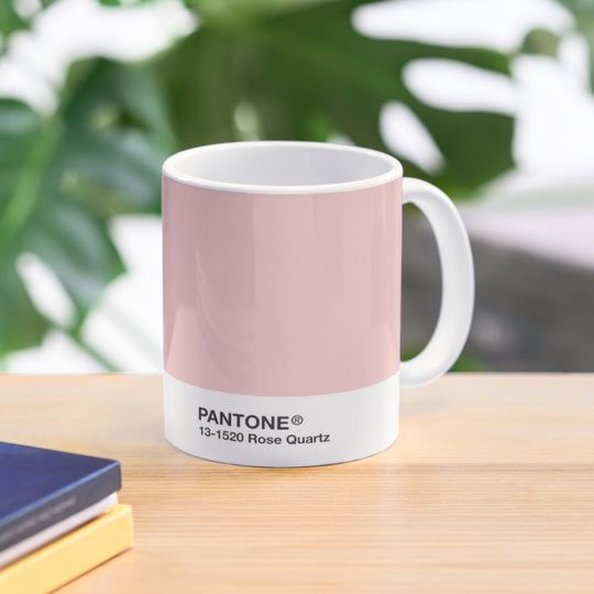 Pantone Series and Tumblr Vibes - Rose Quartz AKA Millennial Pink Coffee Mug