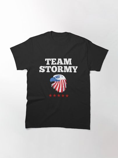 USA Team Stormy America Bald Eagle  Classic T-Shirt
