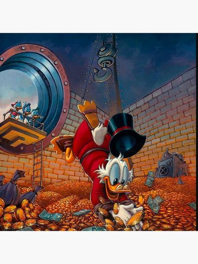 Scrooge Mcduck Pillow