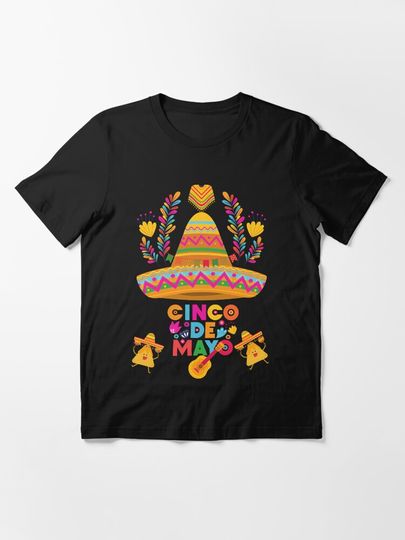 Fiesta Squad Cinco De Mayo Essential T-Shirt