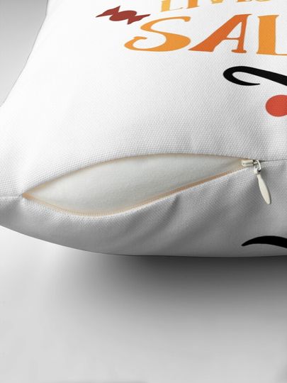 Not Every Witch Lives In Salem Funny Halloween Pillow