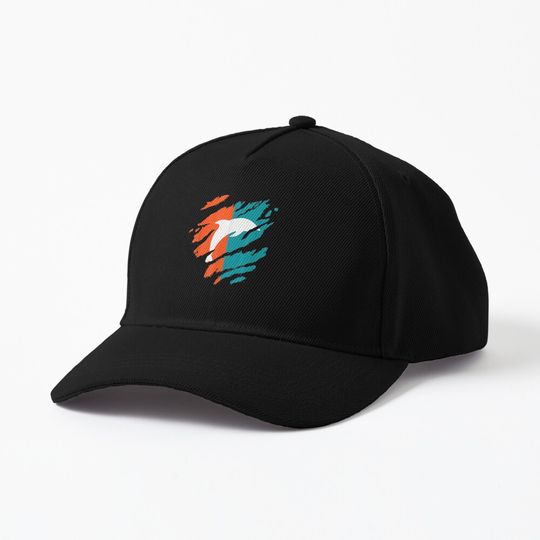 Mens Miami Dolphin Florida Fans Father Cap