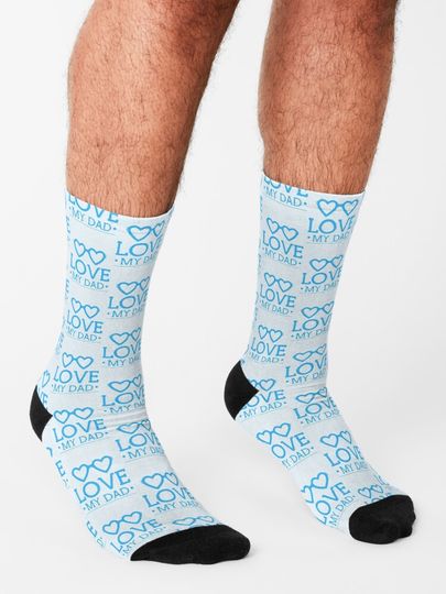 BlueyDad dad Socks