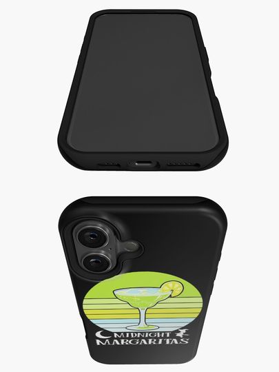 Midnight Margaritas Funny Witch Halloween iPhone Case