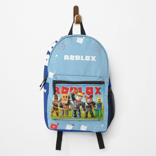 Roblox 2022 boys blue, back to school backpacks Backpack