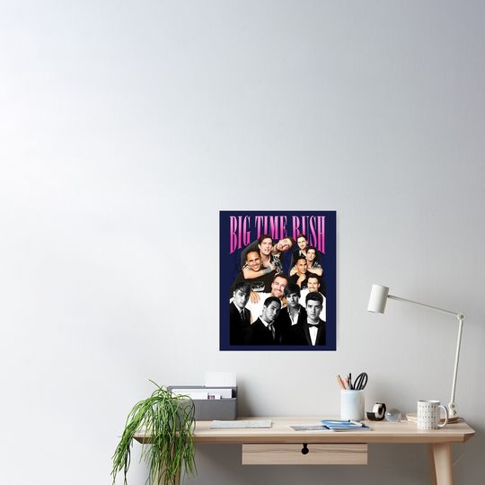 Big Time Rush Forever Tour Retro   Poster