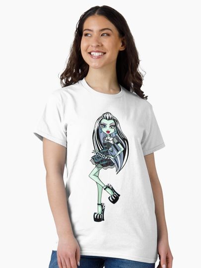 Frankie Stein What's Up Classic T-Shirt – Fun Cartoon Inspired Casual Graphic Tee