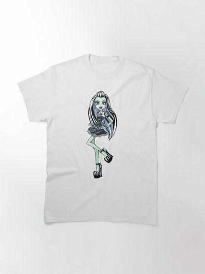 Frankie Stein What's Up Classic T-Shirt – Fun Cartoon Inspired Casual Graphic Tee