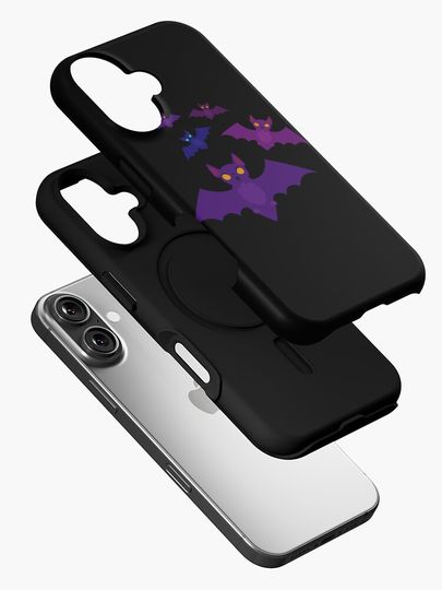 Bats Funny Bats Halloween iPhone Case