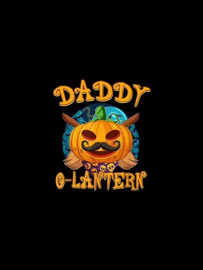 Mens Daddy Halloween Costume Jack O Lantern Pumpkin iPhone Case