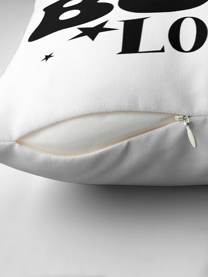 Fab Boo Lous Funny Boo Halloween Pillow