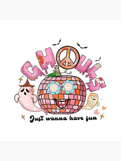 Ghouls Just Wanna Have Fun Sublimation Pillow