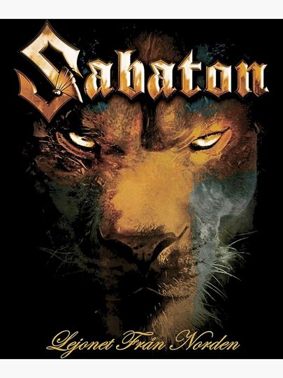 Sabaton Metal Music Premium Matte Vertical Poster