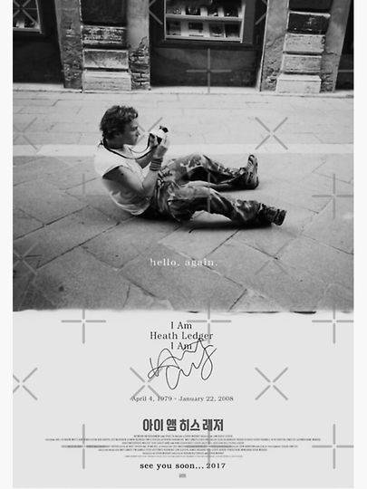 Heath Ledger Premium Matte Vertical Poster