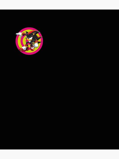 Shadow the Hedgehog Circle Pink Backpack