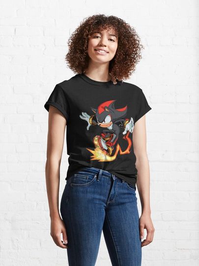Shadow the hedgehog Fire    Classic T-Shirt