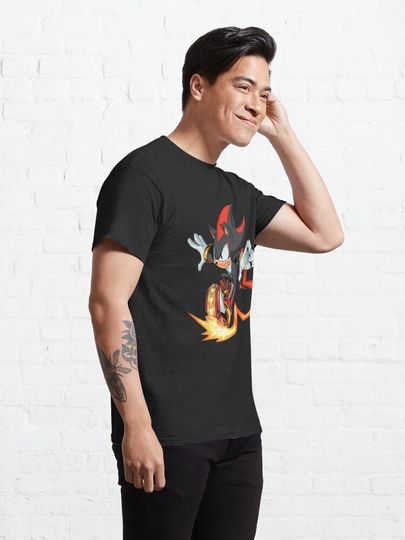 Shadow the hedgehog Fire    Classic T-Shirt