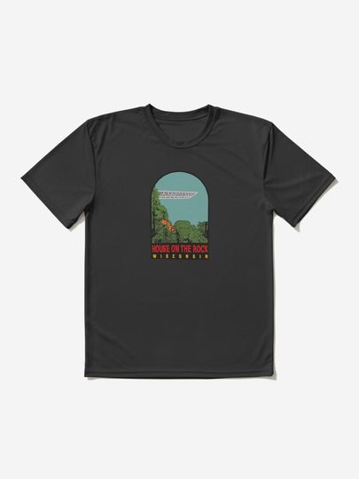 House on the Rock Vintage Style Active T-Shirt
