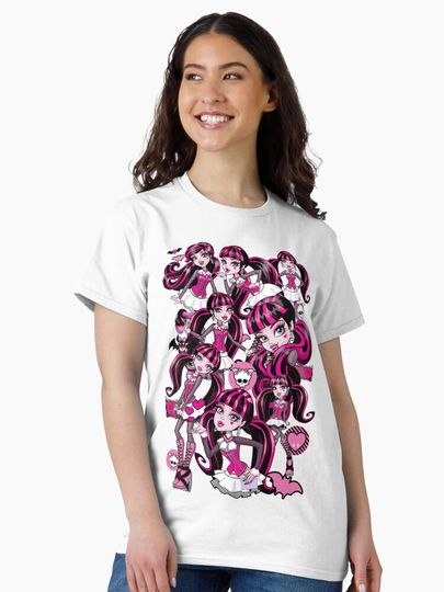 Draculaura Classic T-Shirt – Fun Cartoon Inspired Casual Graphic Tee