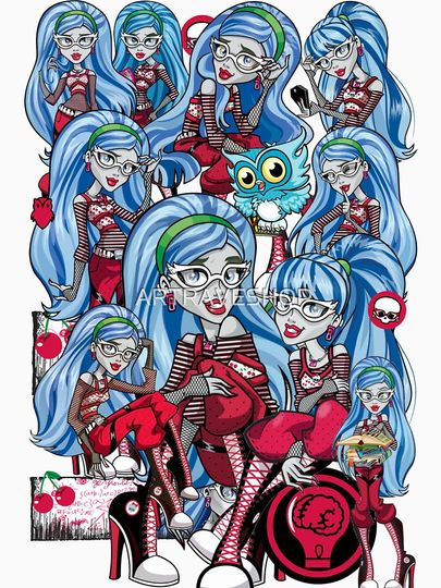 Ghoulia Yelps T-Shirt – Stylish Casual Streetwear Graphic Tee for Fans