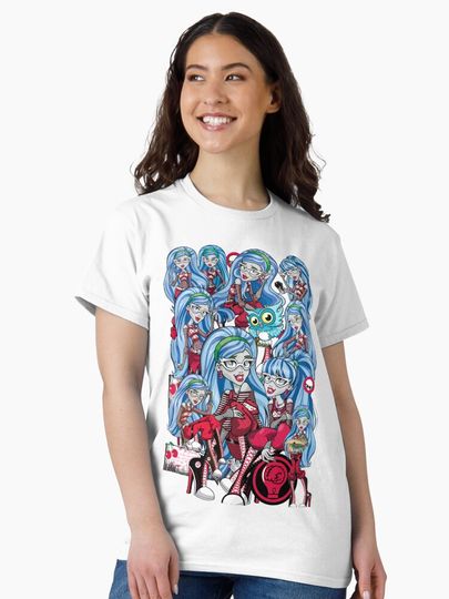 Ghoulia Yelps T-Shirt – Stylish Casual Streetwear Graphic Tee for Fans